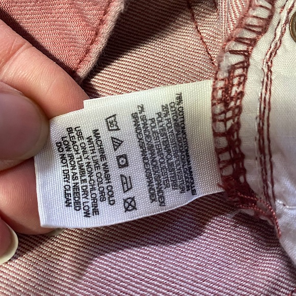 FREE PEOPLE DOTTED IKAT ARROW JEANS - Picture 11 of 11